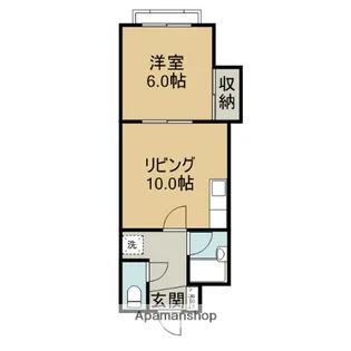 プレステージⅠ【3階】の間取り