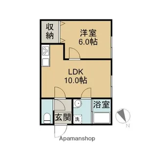 ドエル1【2階】の間取り