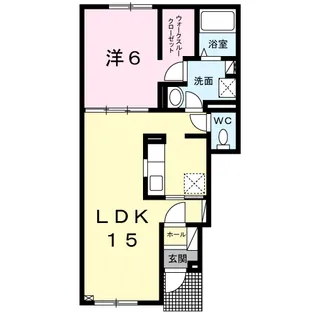 ラフレシール【1階】の間取り