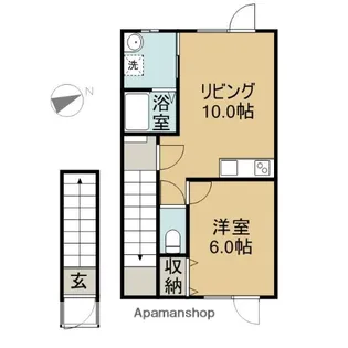 ポラリス【2階】の間取り