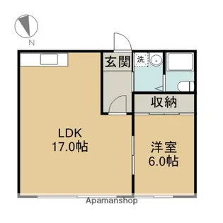 かねよしビルマンション【3階】の間取り