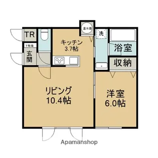 カーサ・クオーレ【2階】の間取り