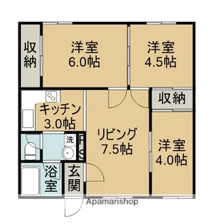 EXCELLENTⅡ【1階】の間取り