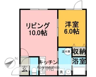 ガレリアⅡ【1階】の間取り