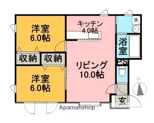 LALAPORT【12号室】の間取り