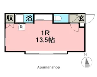 フェルナンドA【2階】の間取り