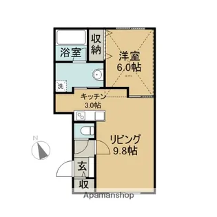 ポルタ【2階】の間取り