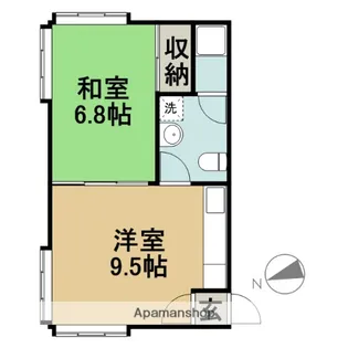 ベルツ【2階】の間取り