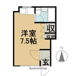 オリーブハウス8【1階】の間取り