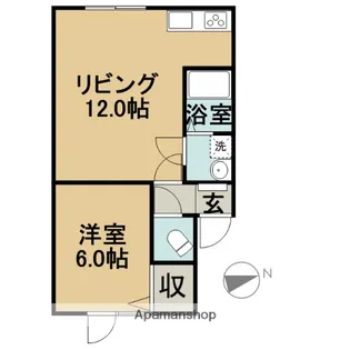 エトセトラ【201号室】の間取り