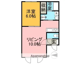 BARONG【2階】の間取り