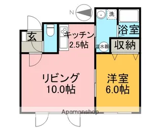 BARONG【2階】の間取り