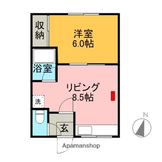 ハイツビエラ【2階】の間取り
