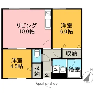 アルファ21【2階】の間取り