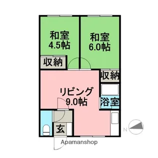 アポロ【2階】の間取り