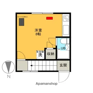 ハイツ田中【2階】の間取り