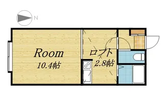 ノーステリア【205号室】の間取り