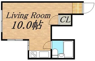 シュペールシャトー【405号室】の間取り