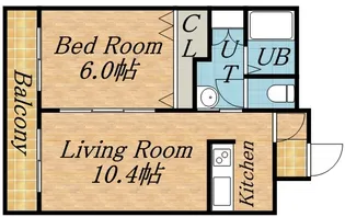 HGS山鼻【7階】の間取り