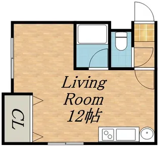 WOOD611【102号室】の間取り