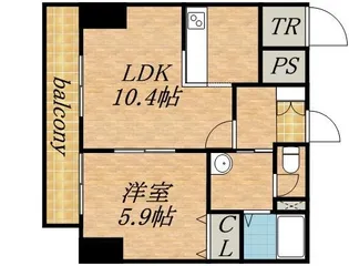 ヘルム21【3階】の間取り