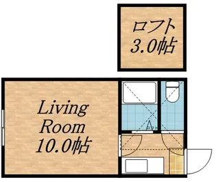 OMレジデンス山鼻【2階】の間取り