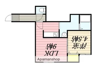 アーバンライフ南5条【202号室】の間取り
