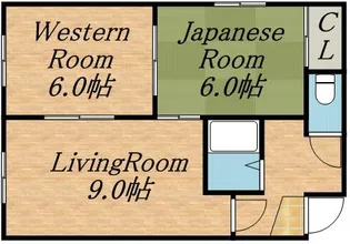 ラフォーレ桑園【402号室】の間取り