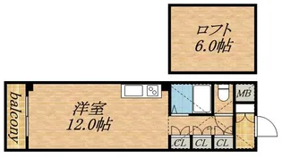 ダイアナ南山鼻ヒルズⅠ【503号室】の間取り