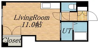フラット蒼【0303号室】の間取り