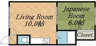 カサデューク宮ヶ丘32【201号室】の間取り