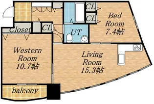 INFINITY22【7階】の間取り