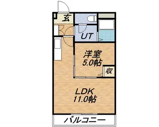 第88松井ビル【508号室】の間取り