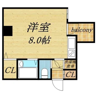 ライオンズシティ大通公園【305号室】の間取り