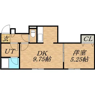 NEO21 THE EAST【3階】の間取り