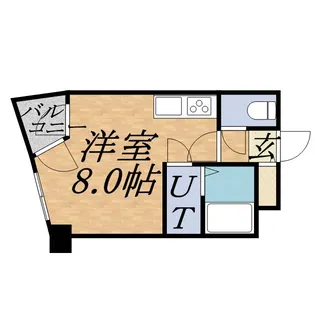 プライムパーク円山公園【7階】の間取り