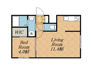LE SOLEIL DE MARUYAMA【3階】の間取り
