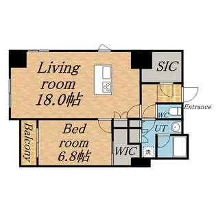 プライムメゾン大通公園【9階】の間取り