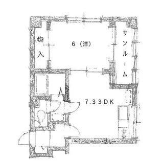アクターフジ【303号室】の間取り