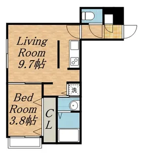 ガイアールS6【3階】の間取り