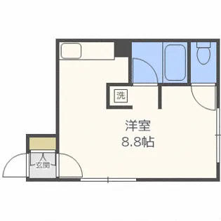ARS円山【203号室】の間取り