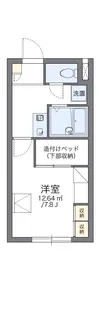 レオパレス越前谷【2階】の間取り