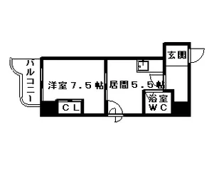 PEOPLE NOⅢ【00401号室】の間取り