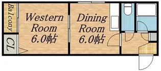 ジュオ山鼻【00307号室】の間取り