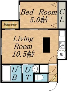 GーSTYLE.STELLA【203号室】の間取り