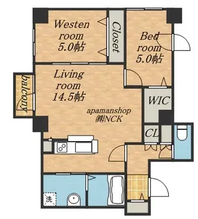 ブランシャール表参道【4階】の間取り