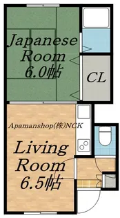 熊谷マンション【2F-3号室】の間取り