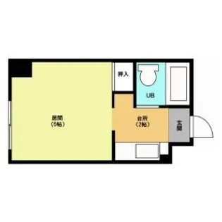 藤井ビル北14条【2階】の間取り