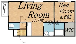 レジーナ南4条【2階】の間取り