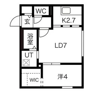 HILLS SAPPOROⅢ【3階】の間取り
